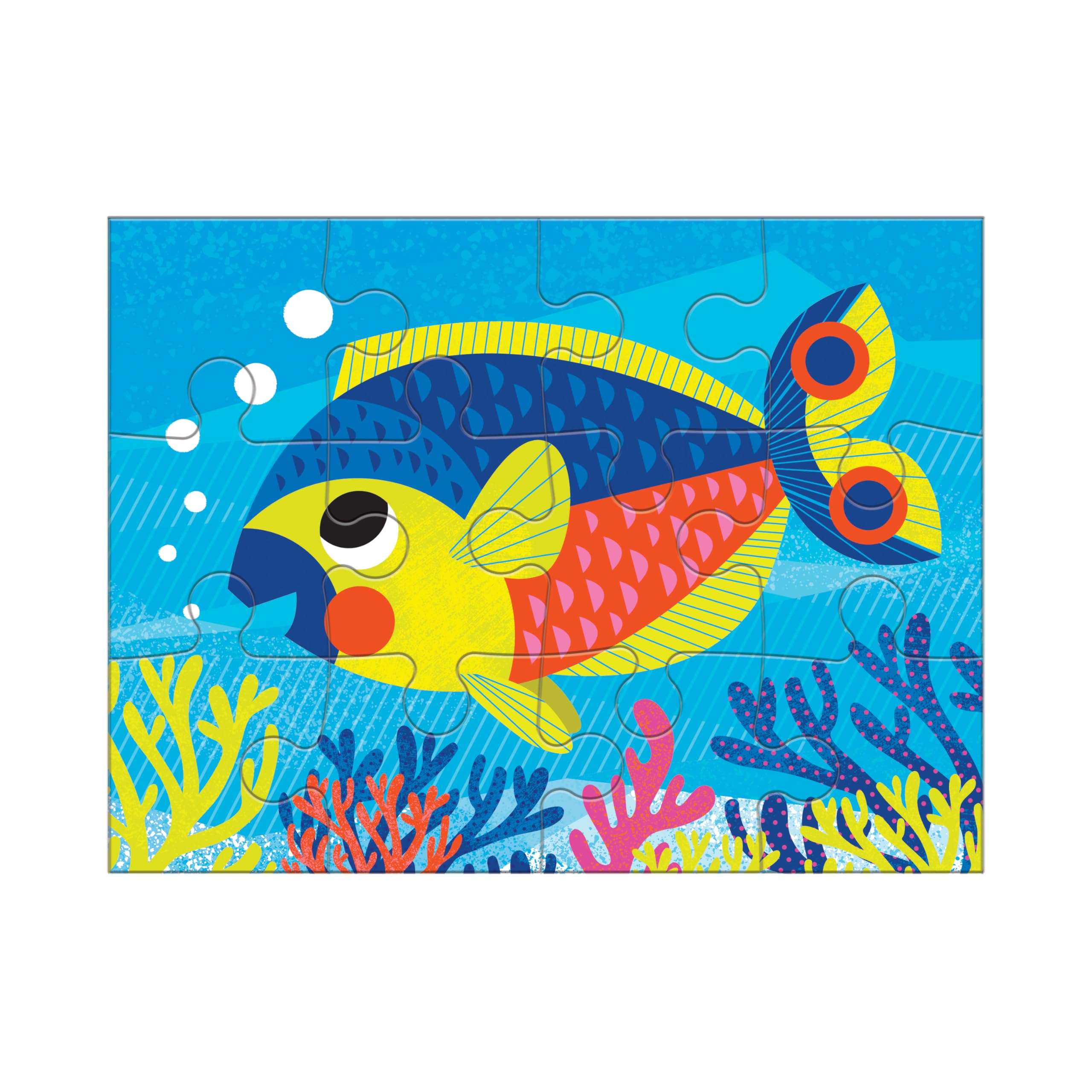 Mudpuppy Ocean Friends 4-in-a-Box Puzzle Set – Includes 4 Fun Jigsaw Puzzles for Kids with 4-12 Pieces – Features Colorful Ocean Illustrations for Ages 2-5 - Image 7